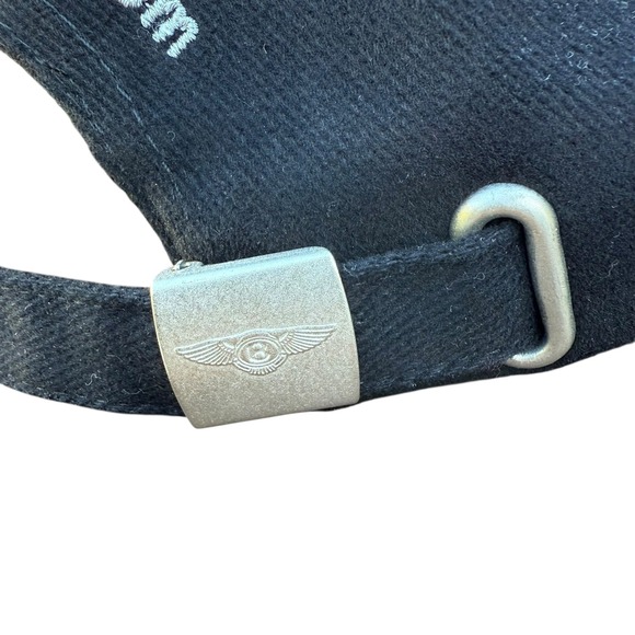 Team Bentley Motorsports Baseball Cap Hat Black Green Adjustable Mens New - Picture 4 of 9